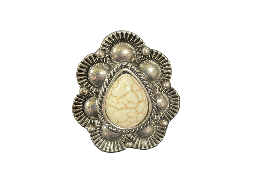 Boots & Bling Ring - Ivory