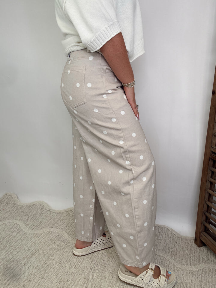 The Chic Dot Wide Leg