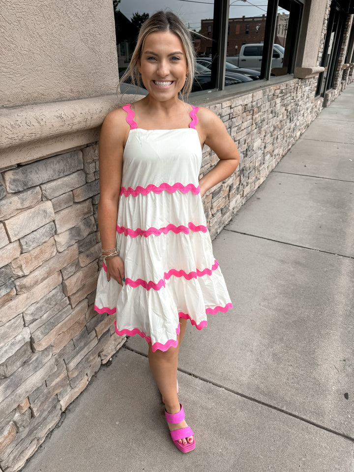 Time To Shine Pattern Dress