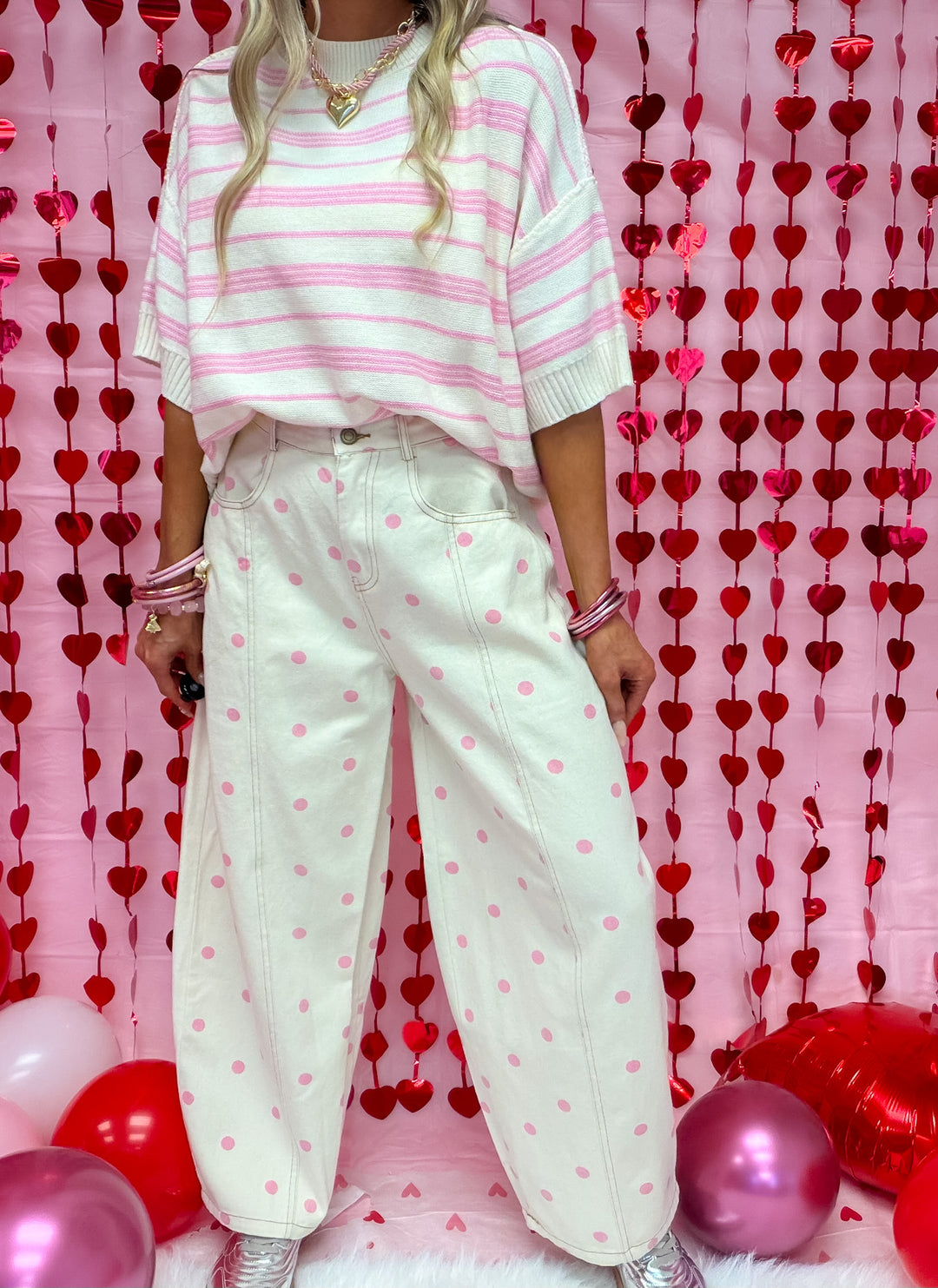 The Pink Polka Play Pants