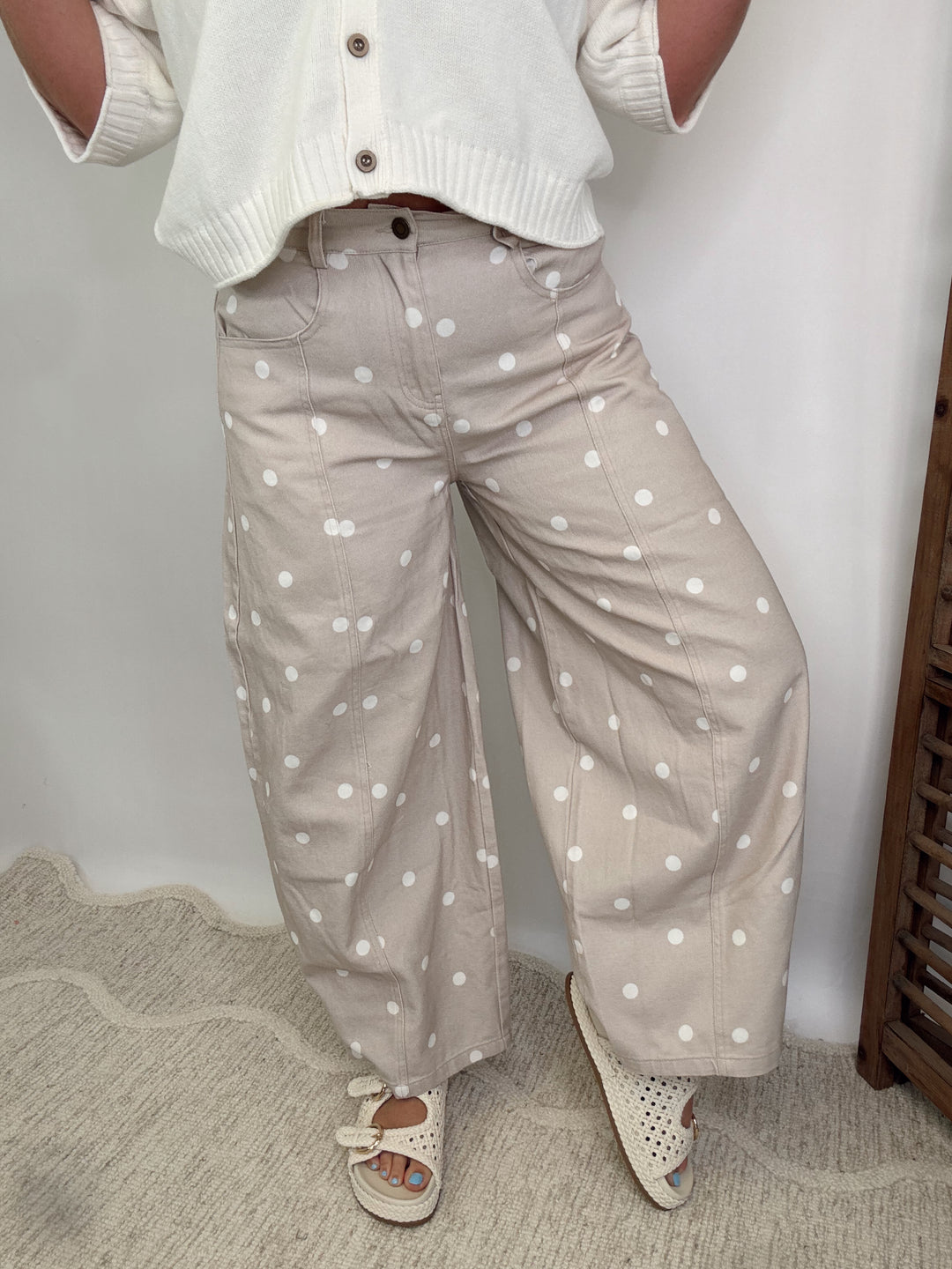 The Chic Dot Wide Leg