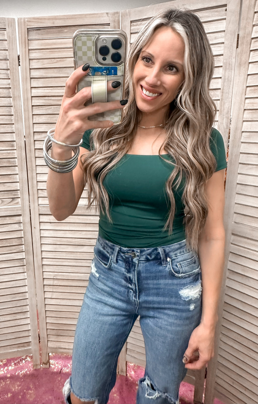 SBS Contour Square Neck Top