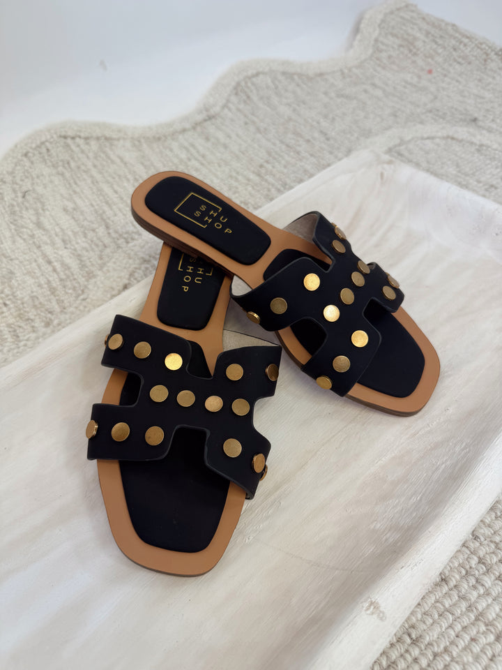 Donatella Stud Sandal