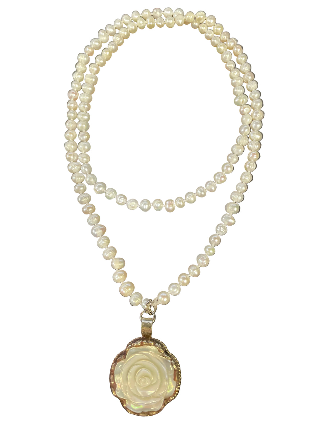 Vintage Rose Pendant