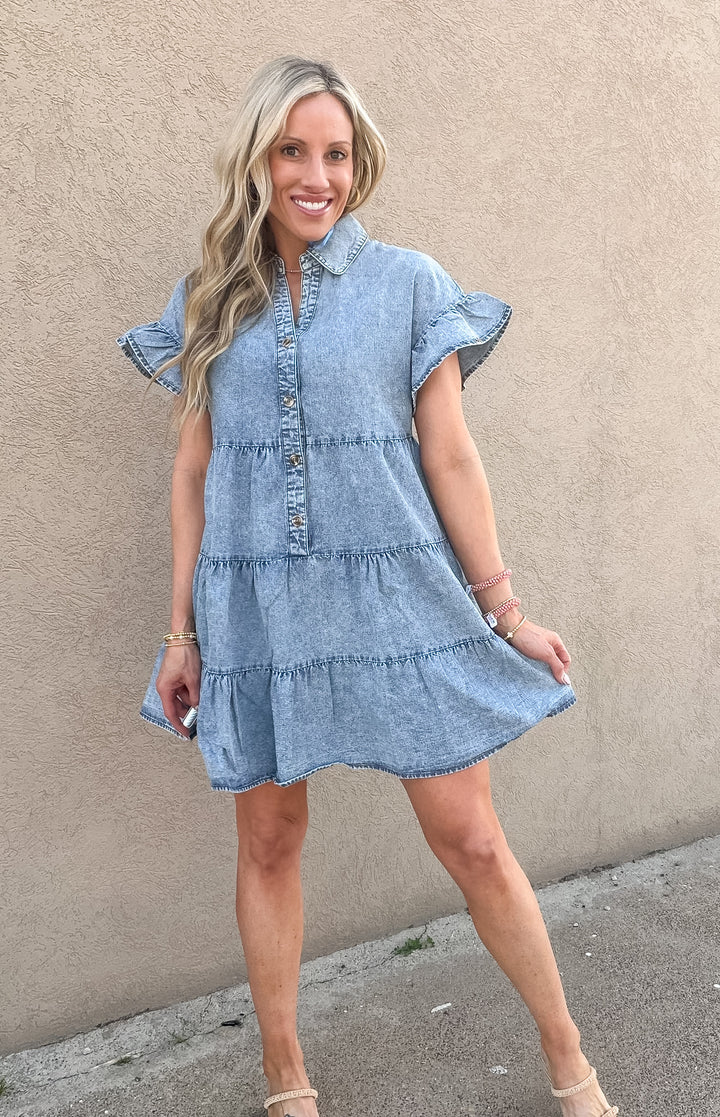 The Easy Days Denim Dress