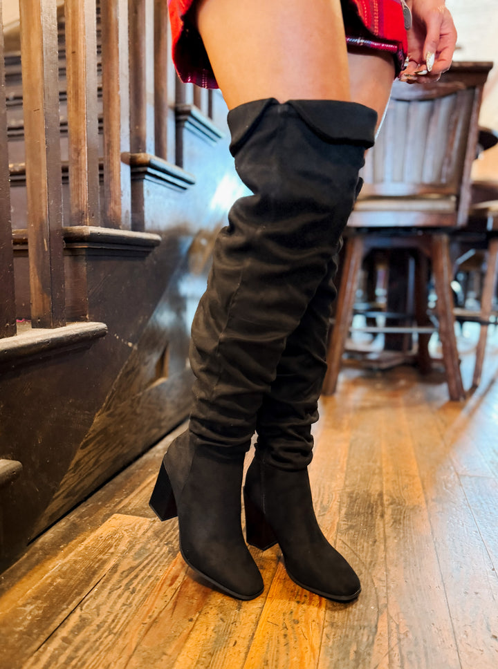 The Covington Thigh High Boot