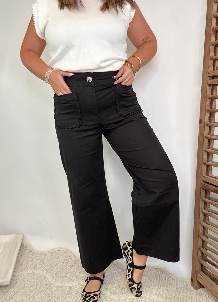 Sugar & Sass Straight-leg Pants