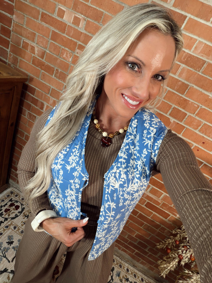 Reverse, Reverse Quilted Vest