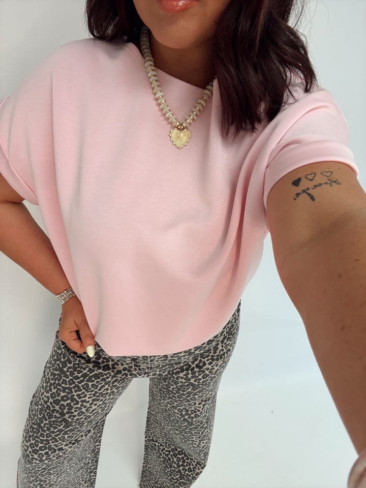 Everyday Cuff Sleeve Top