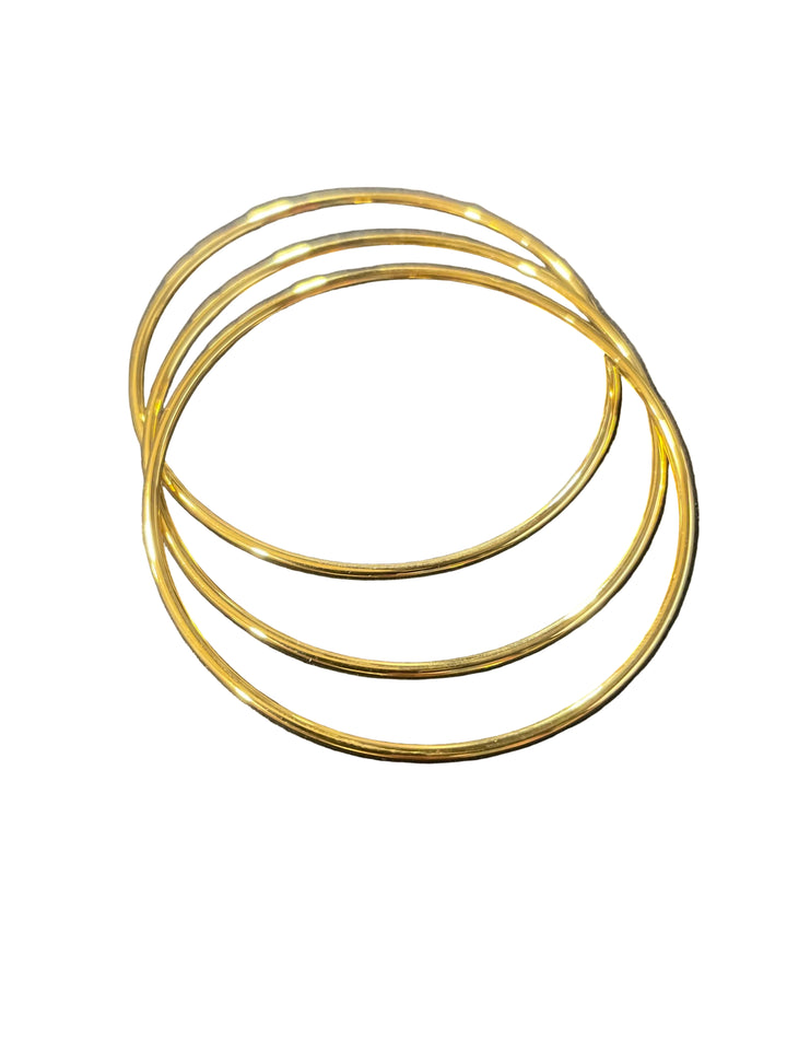 The Added Edge Bangle Set