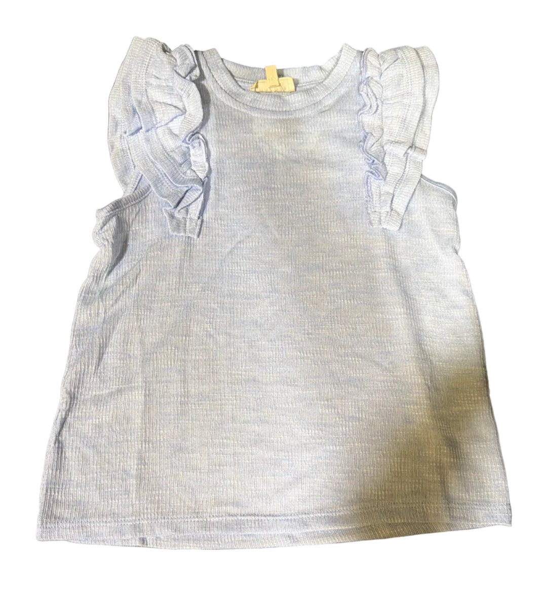 Skyline Ruffle Top