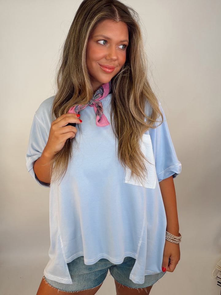 Hit Me With Ur Best Shot Oversized Top