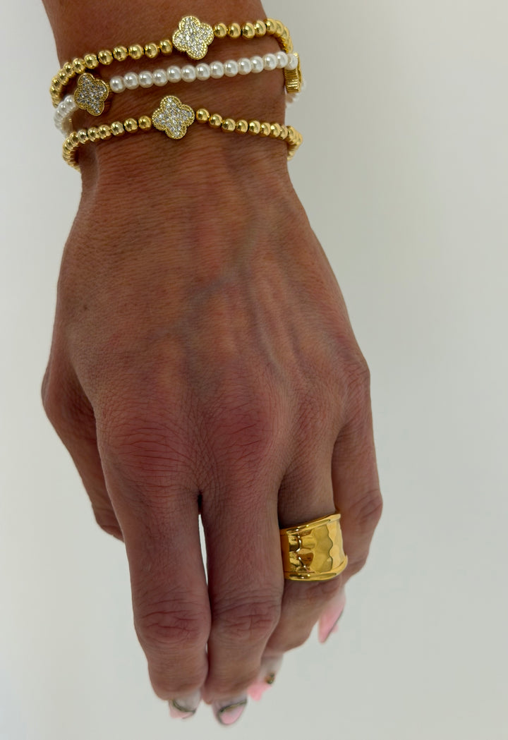 The Outlaw Gold Cuff Ring