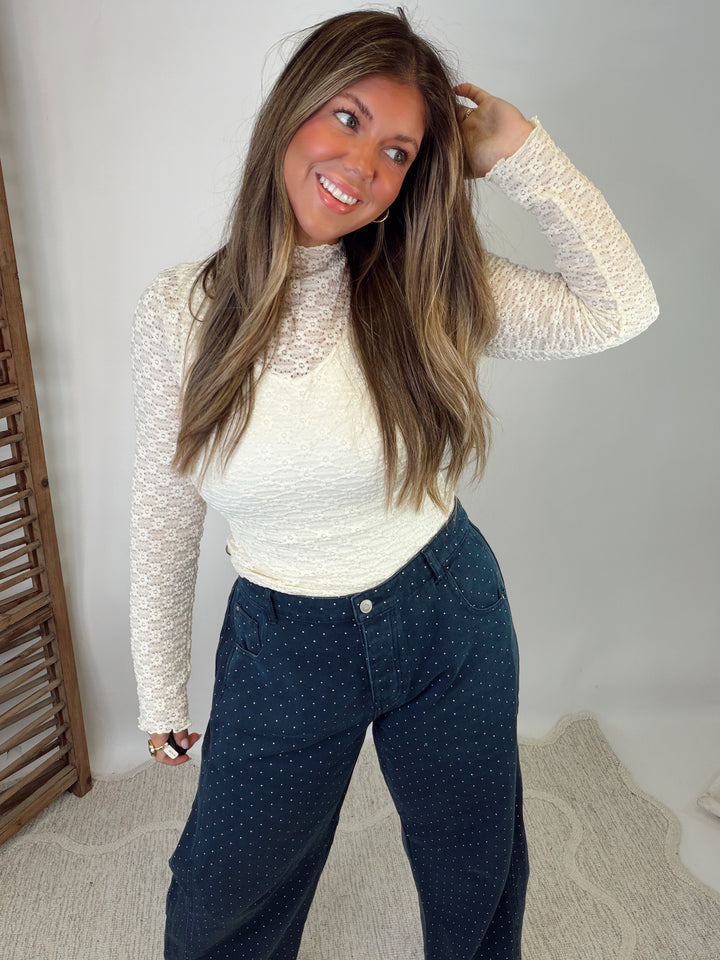 Delicate Detail Knit Top