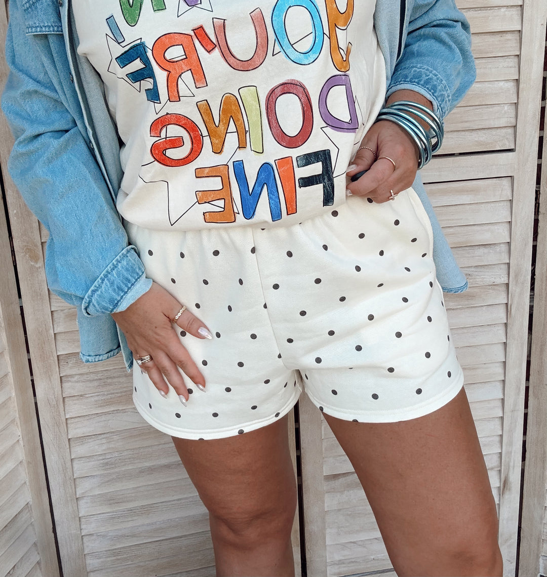 Dottie Darling Terry Shorts