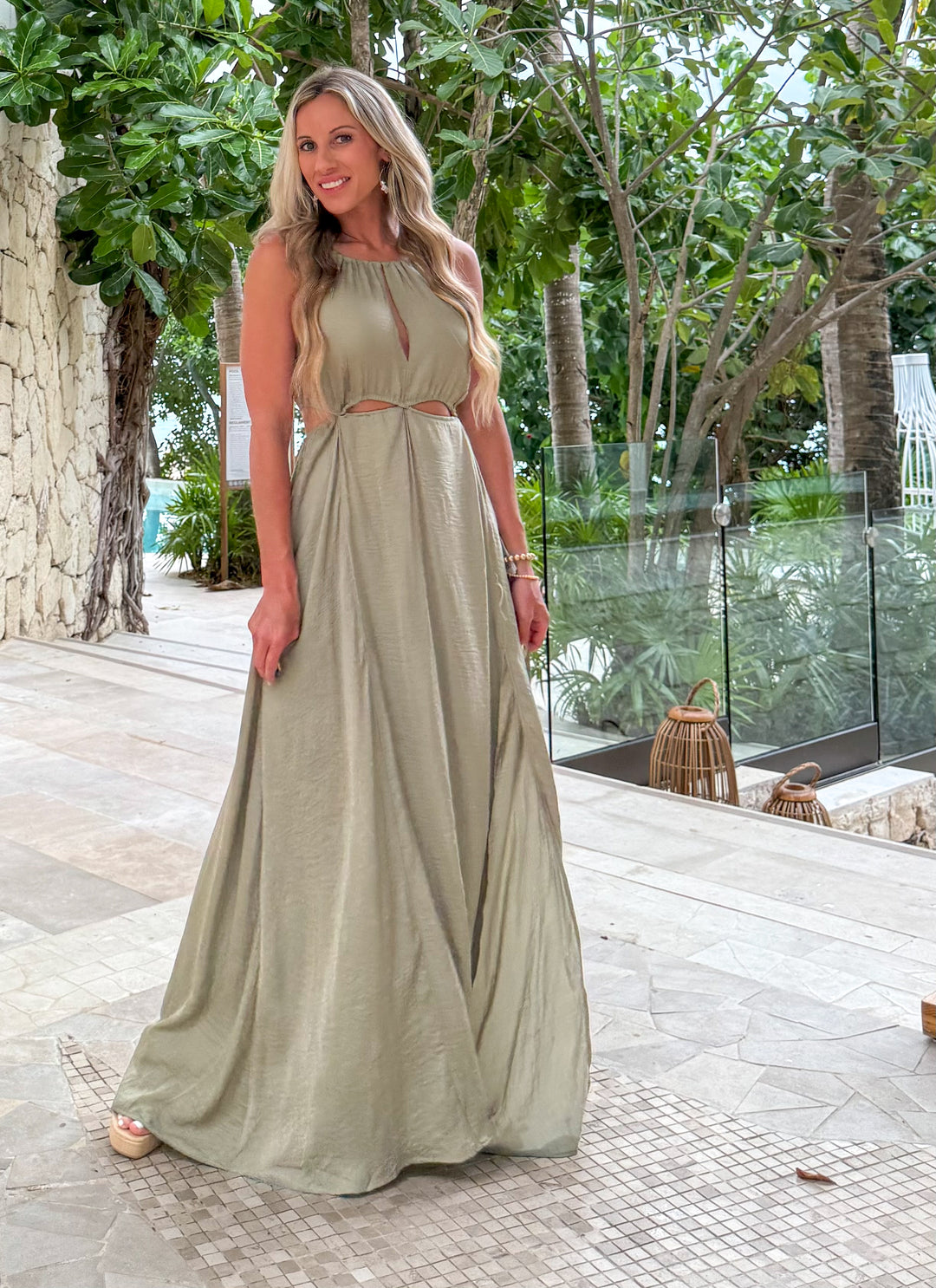 Chasing Glances Maxi Dress