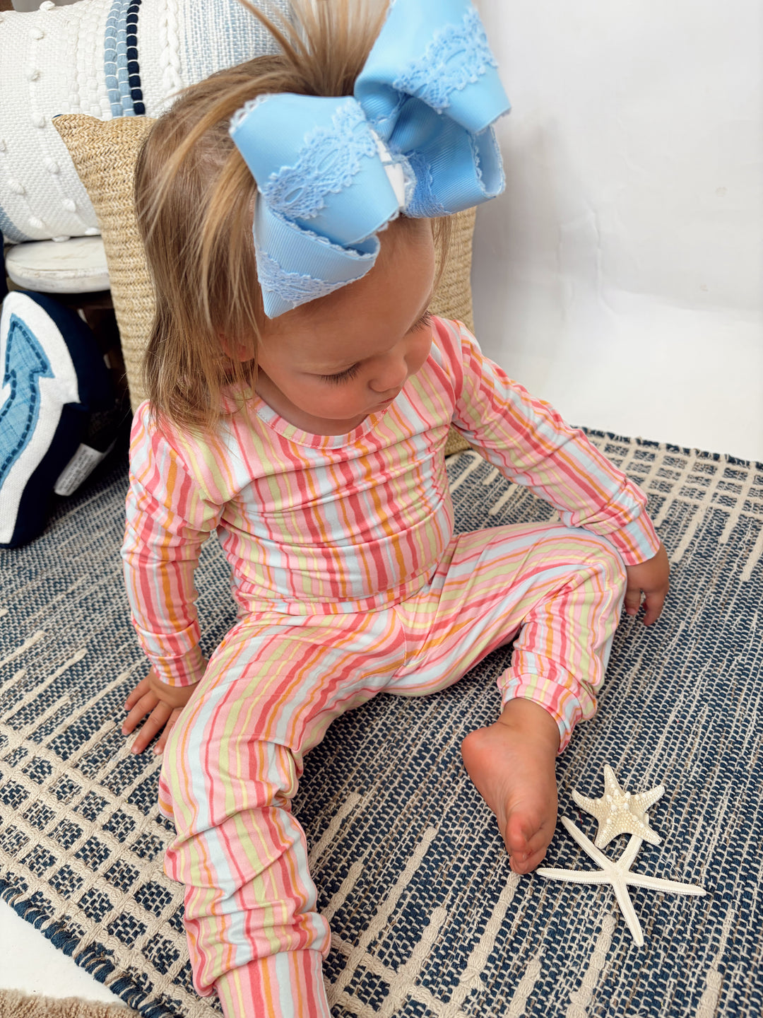 Sweet Dreams Stripe Lond Sleeve PJ Set