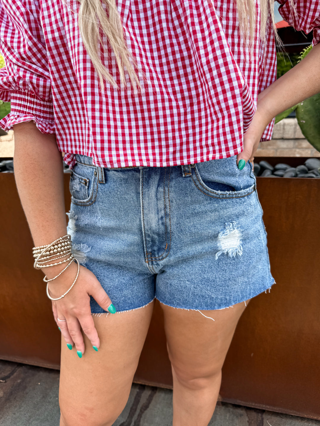 The Kassie Denim Shorts