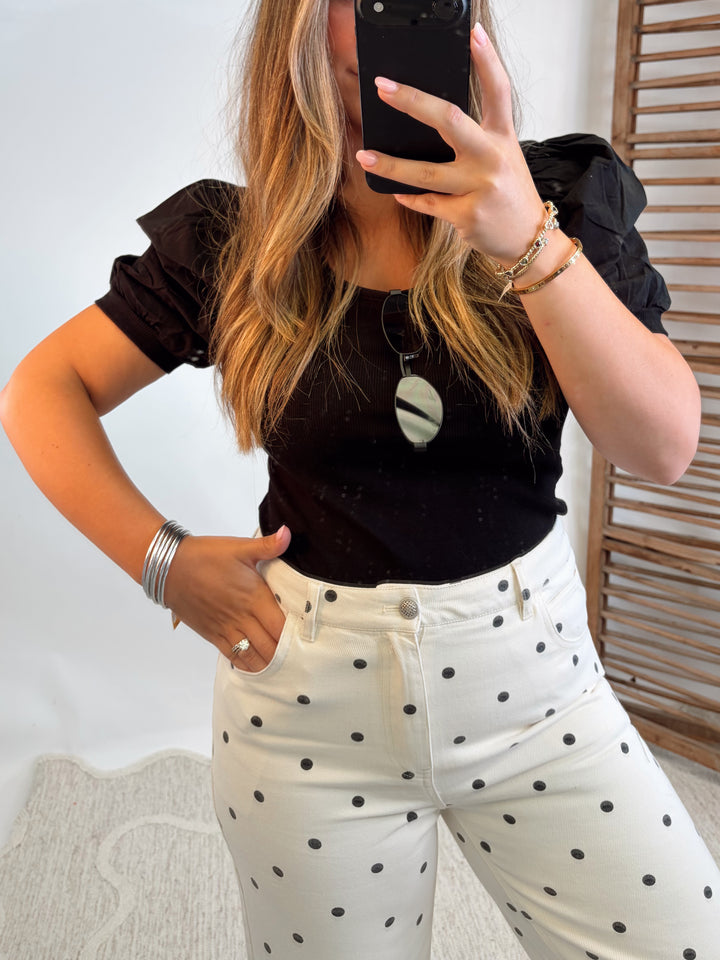 Chic Puff Sleeve Tee