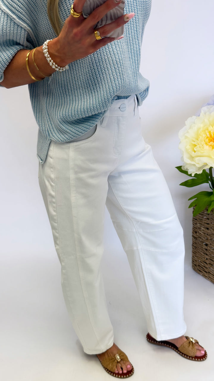 The Clean Slate Cropped Denim