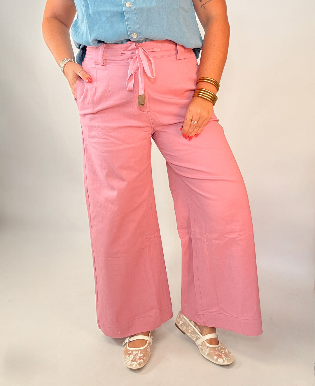 Pink On Repeat Pants