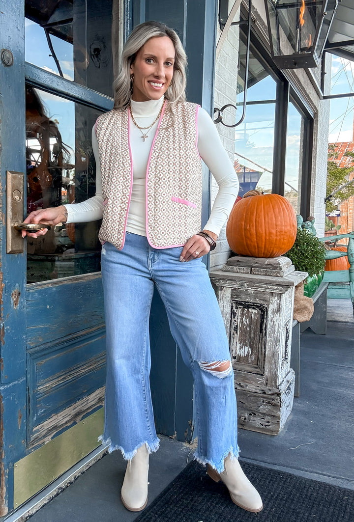 Kind Heart Mosaic Vest