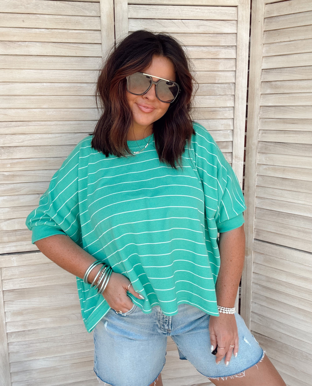 Spring It On Striped Top