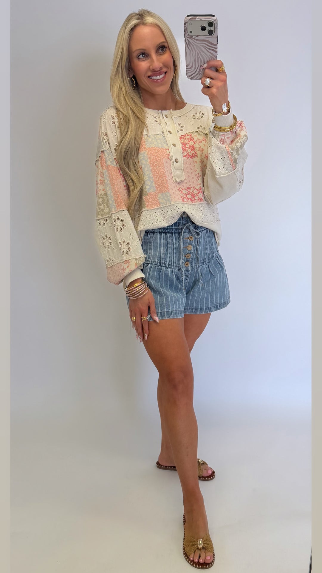 Sandra Dee Denim Shorts