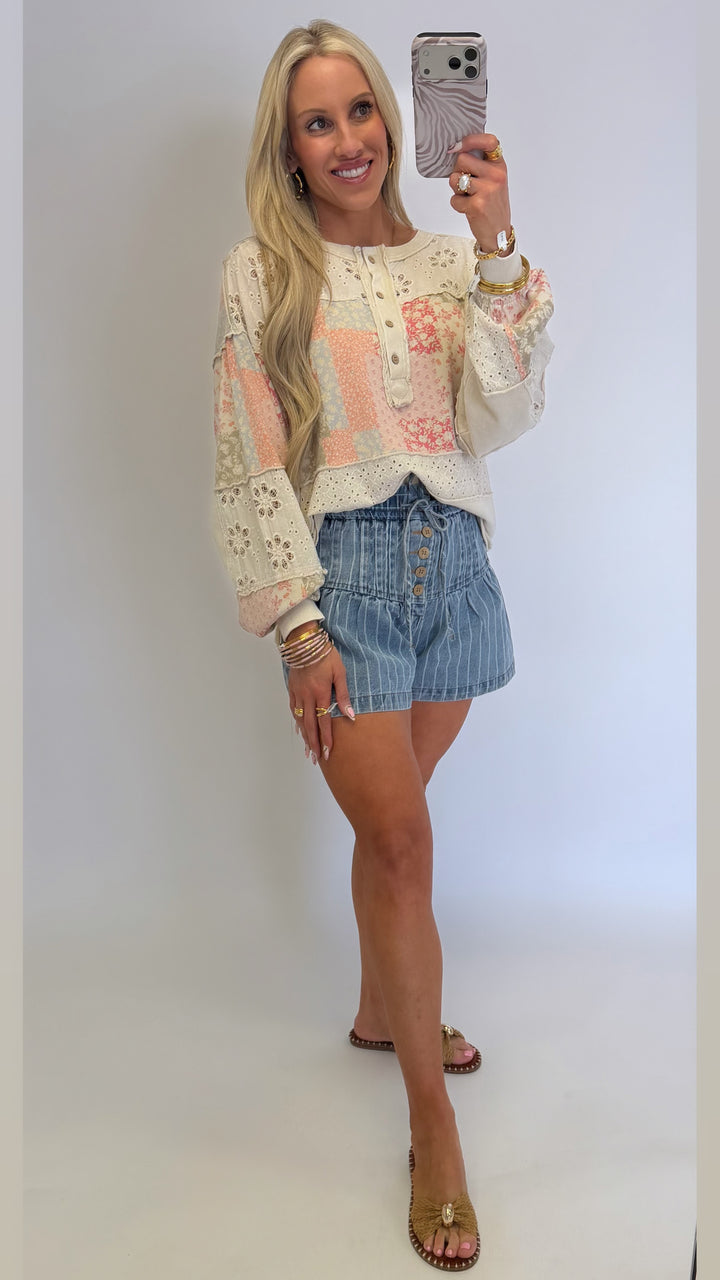 Sandra Dee Denim Shorts