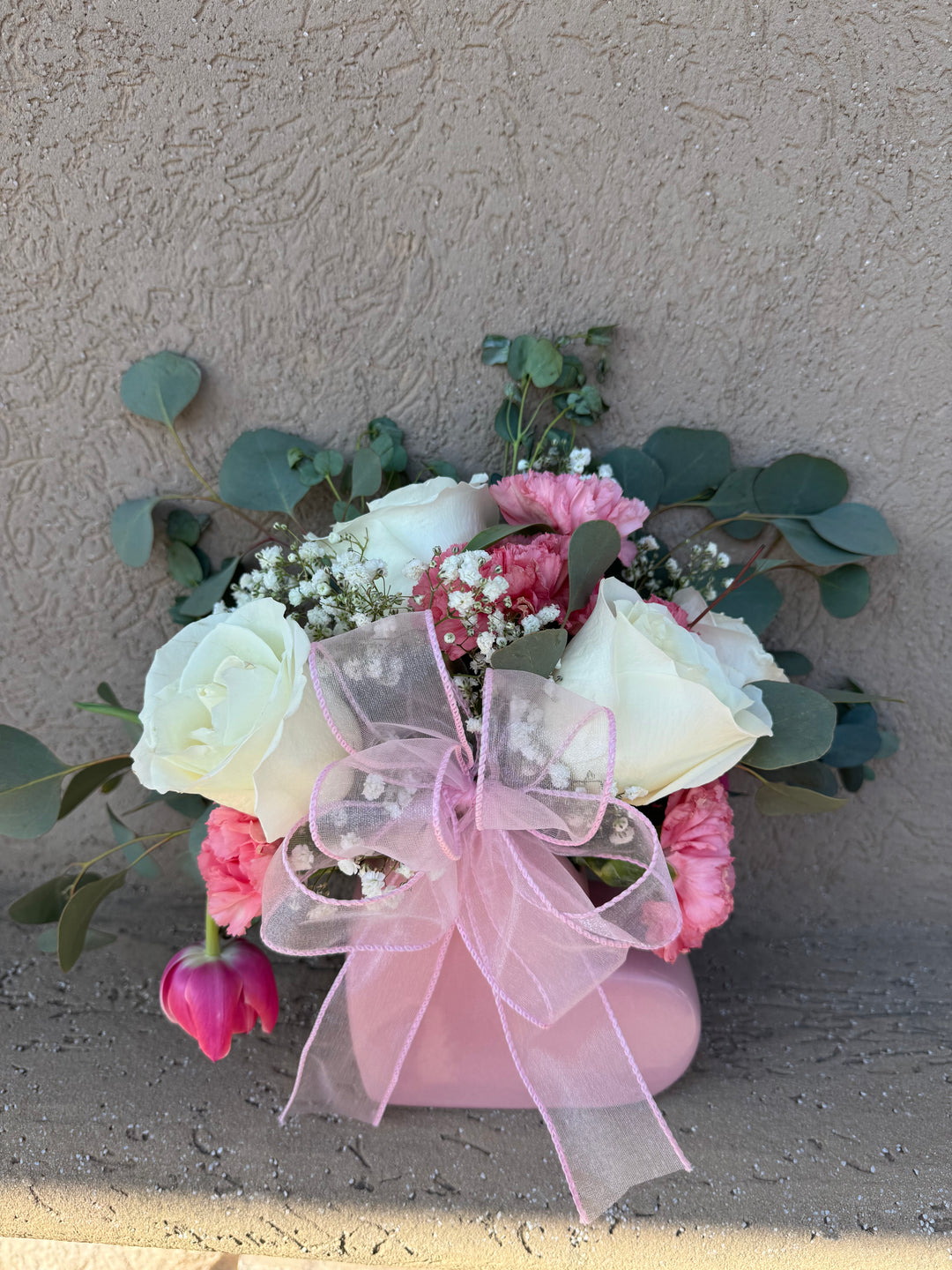 Valentine Mixed Floral Arrangement - Medium