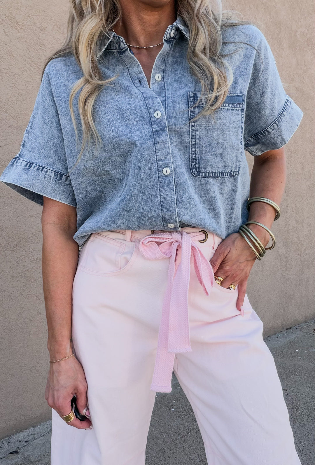 The All-season Denim Shirt