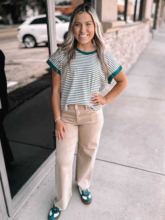 Easy Choice Striped Top