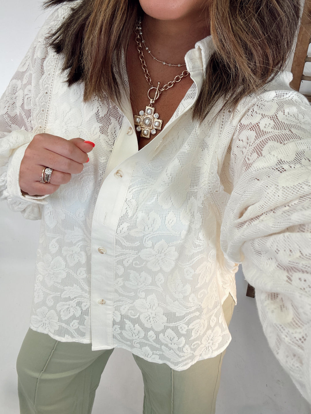The Open Range Button Up