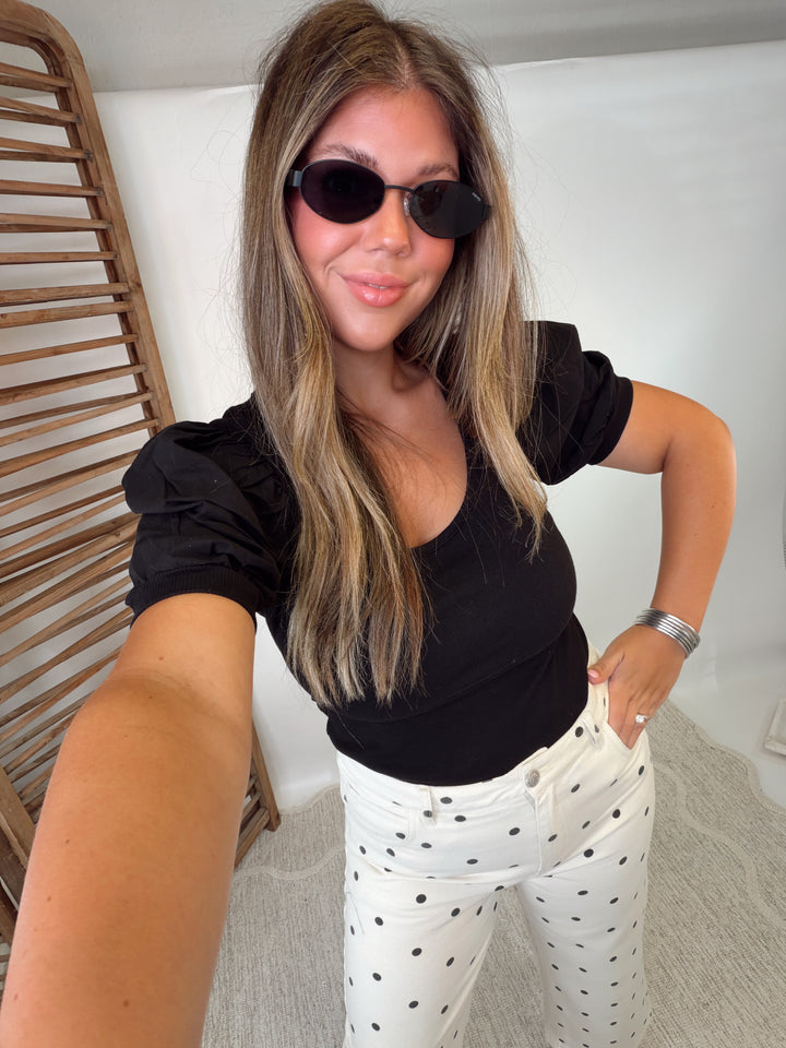 Chic Puff Sleeve Tee