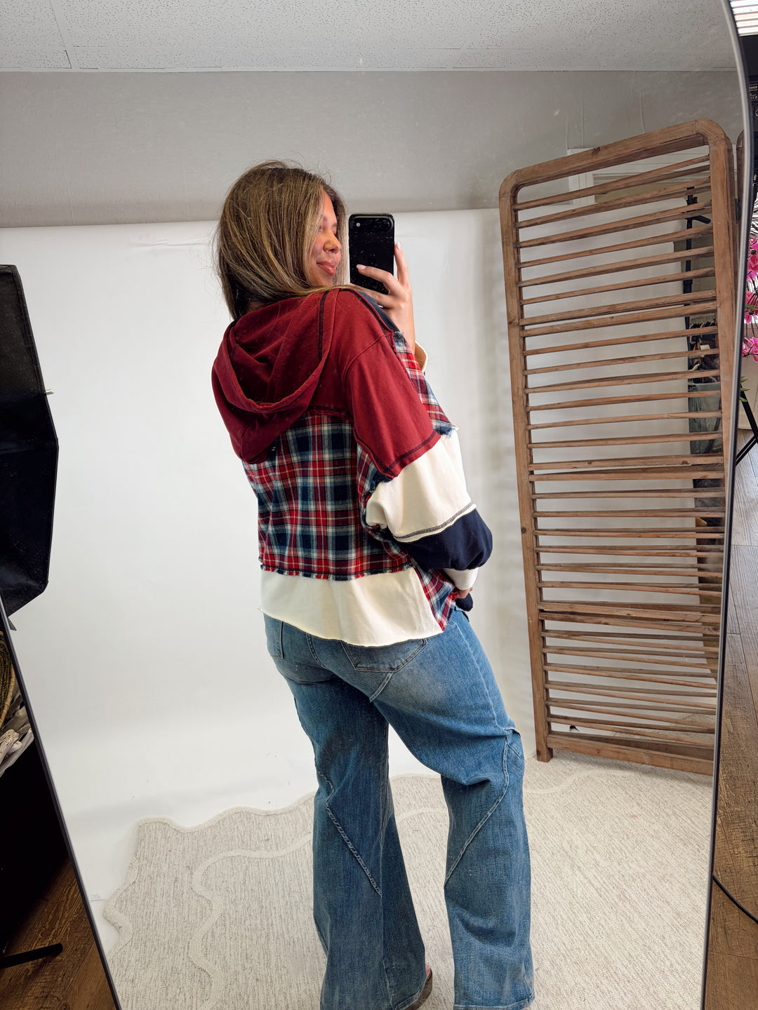 Patchwork Haven Hoodie