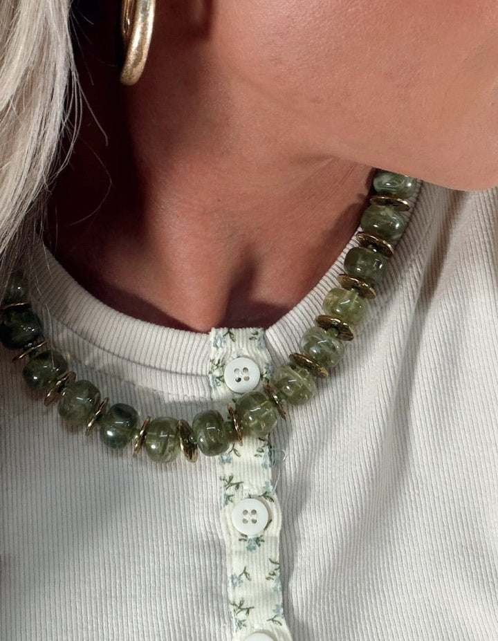 Green With Envy Waterproof Necklace