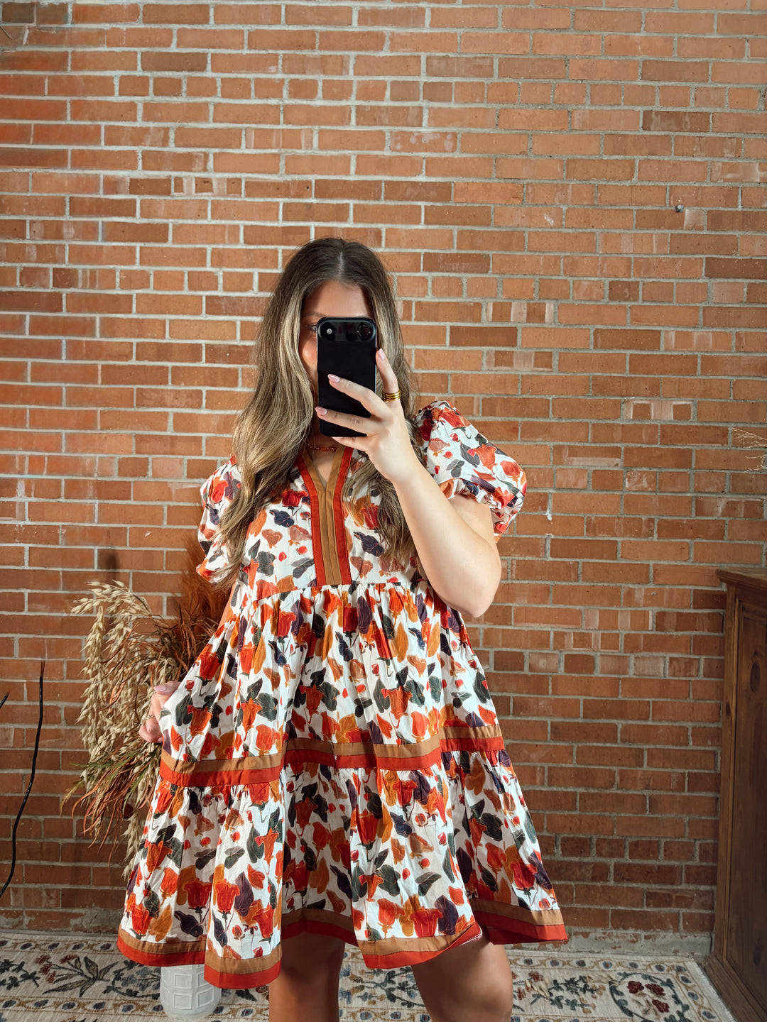 Hey Pumpkin Printed Dress