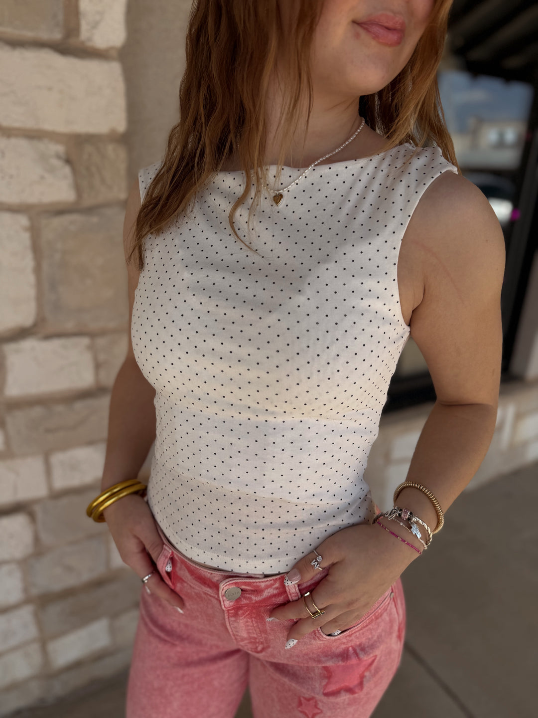 Dot Your Heart Top