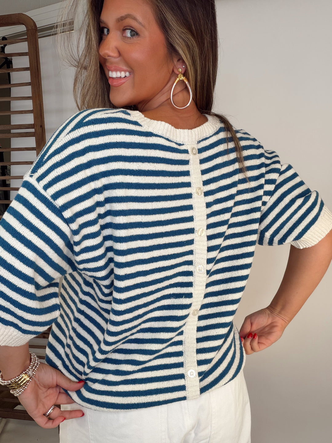 Totally You Stripe Top