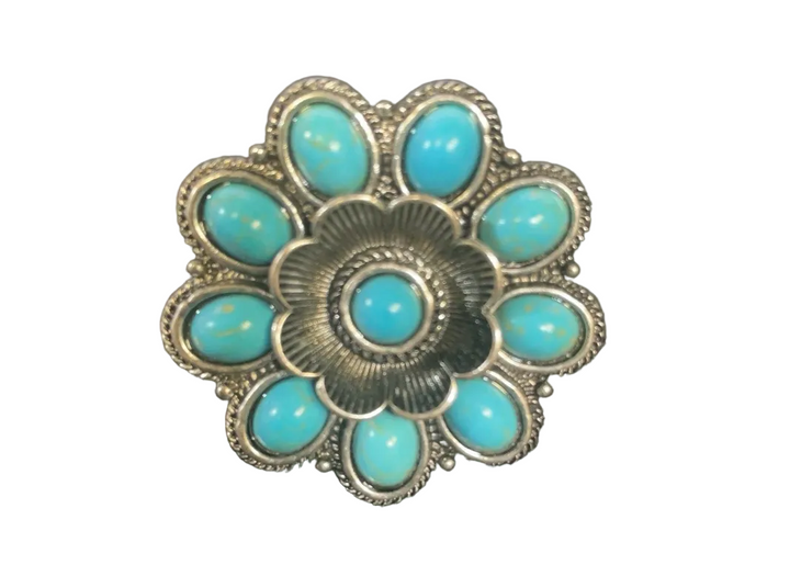 Turquoise Bloom Ring