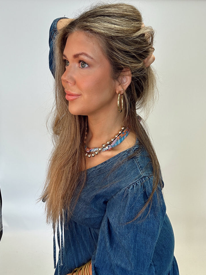 The Bold & Gold Classic Hoop Earrings