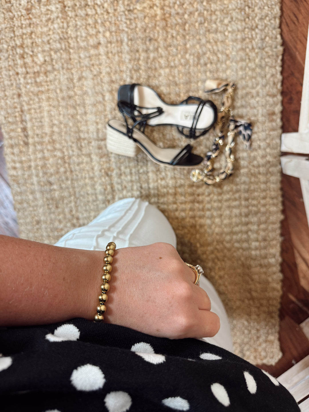 Classic Gold Ball Bracelets