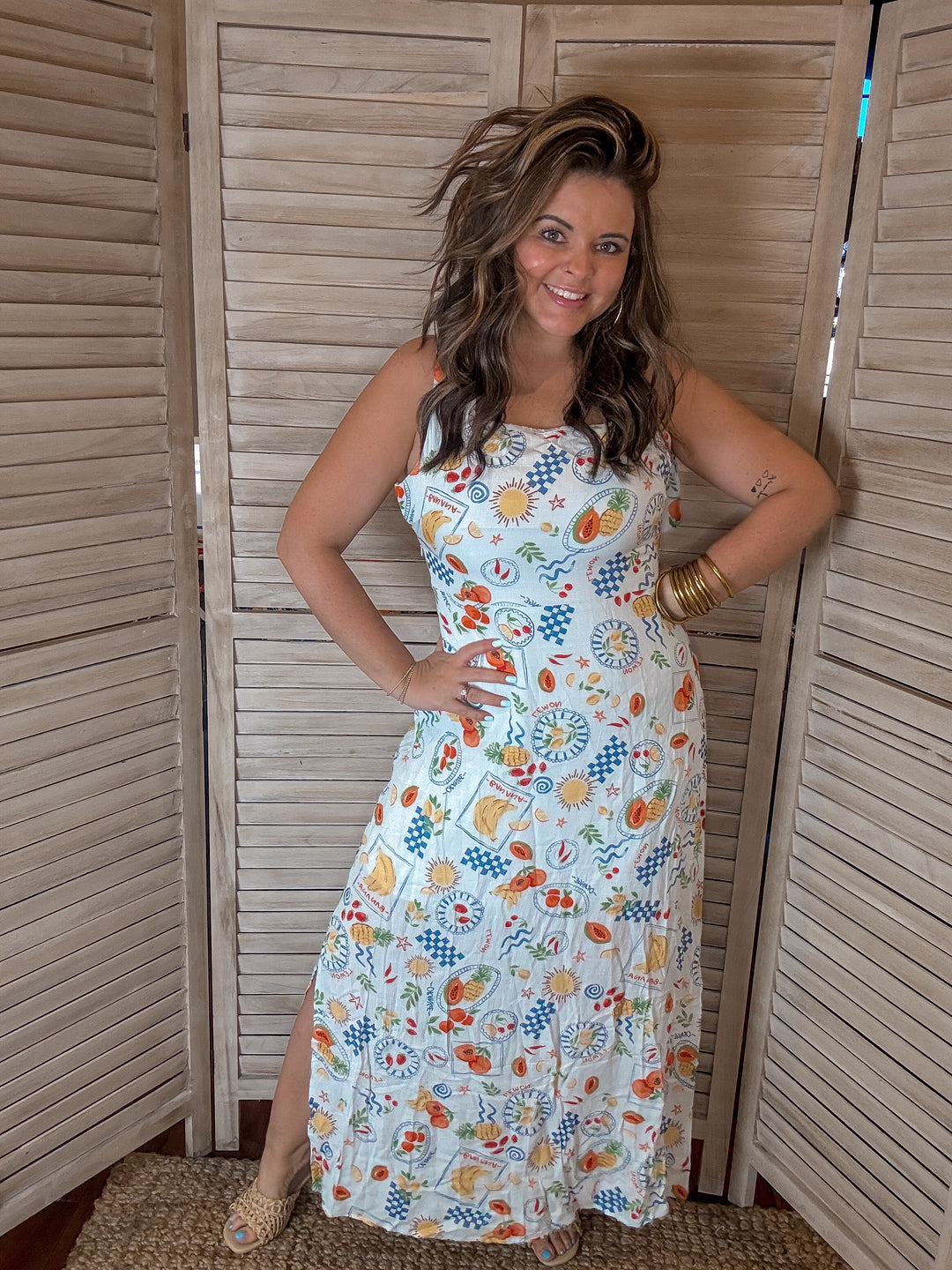 All Things Summer Tie Strap Dress