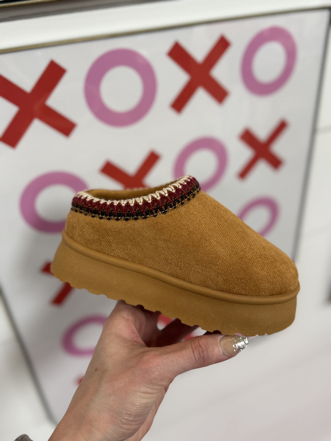 Brigham Kids Platform Slip On