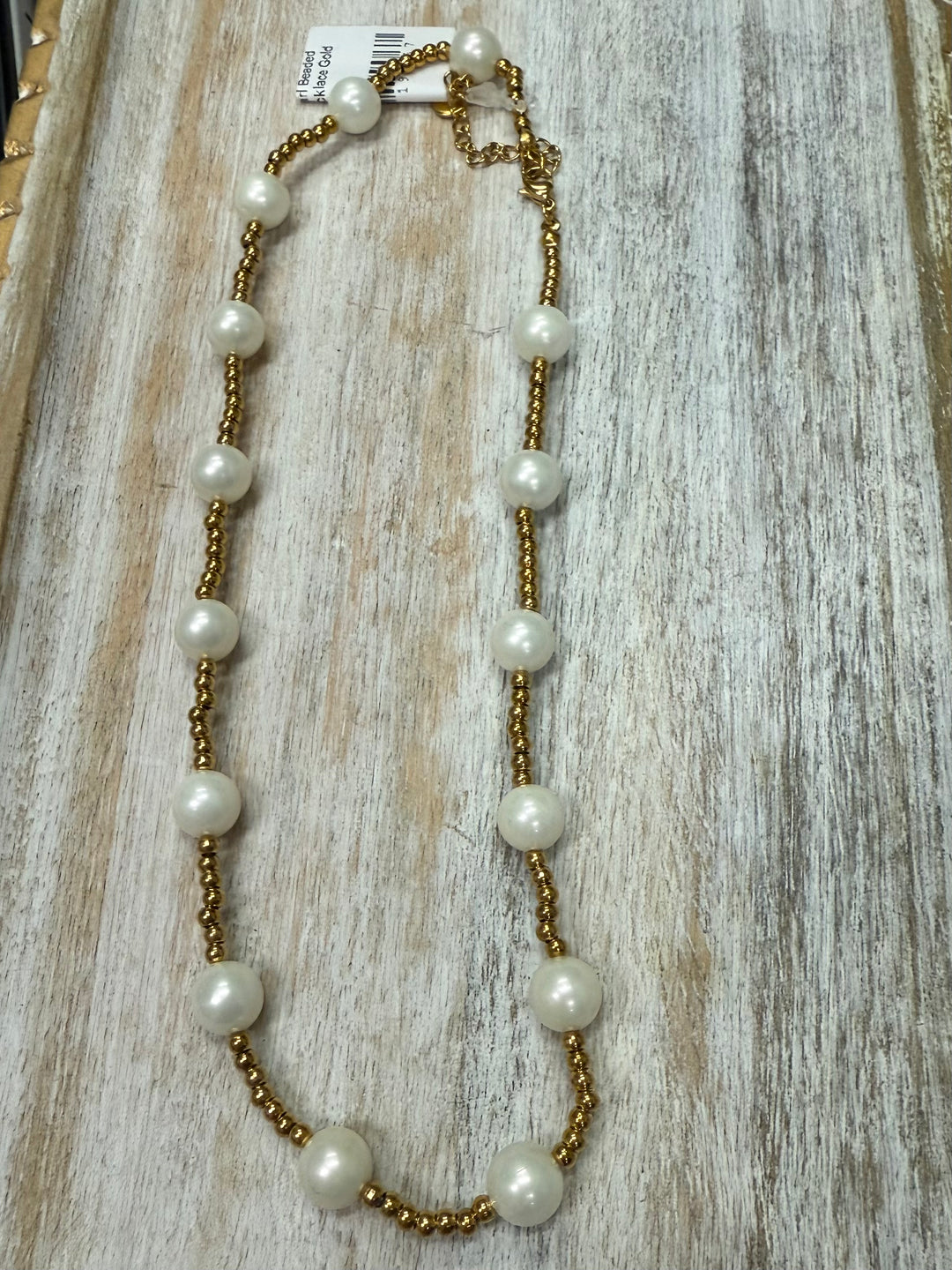 Pearl Beaded Necklace