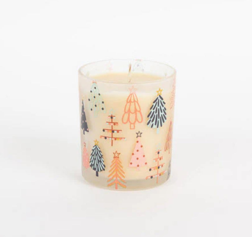 Sweet Grace Christmas Tree Decals Candle