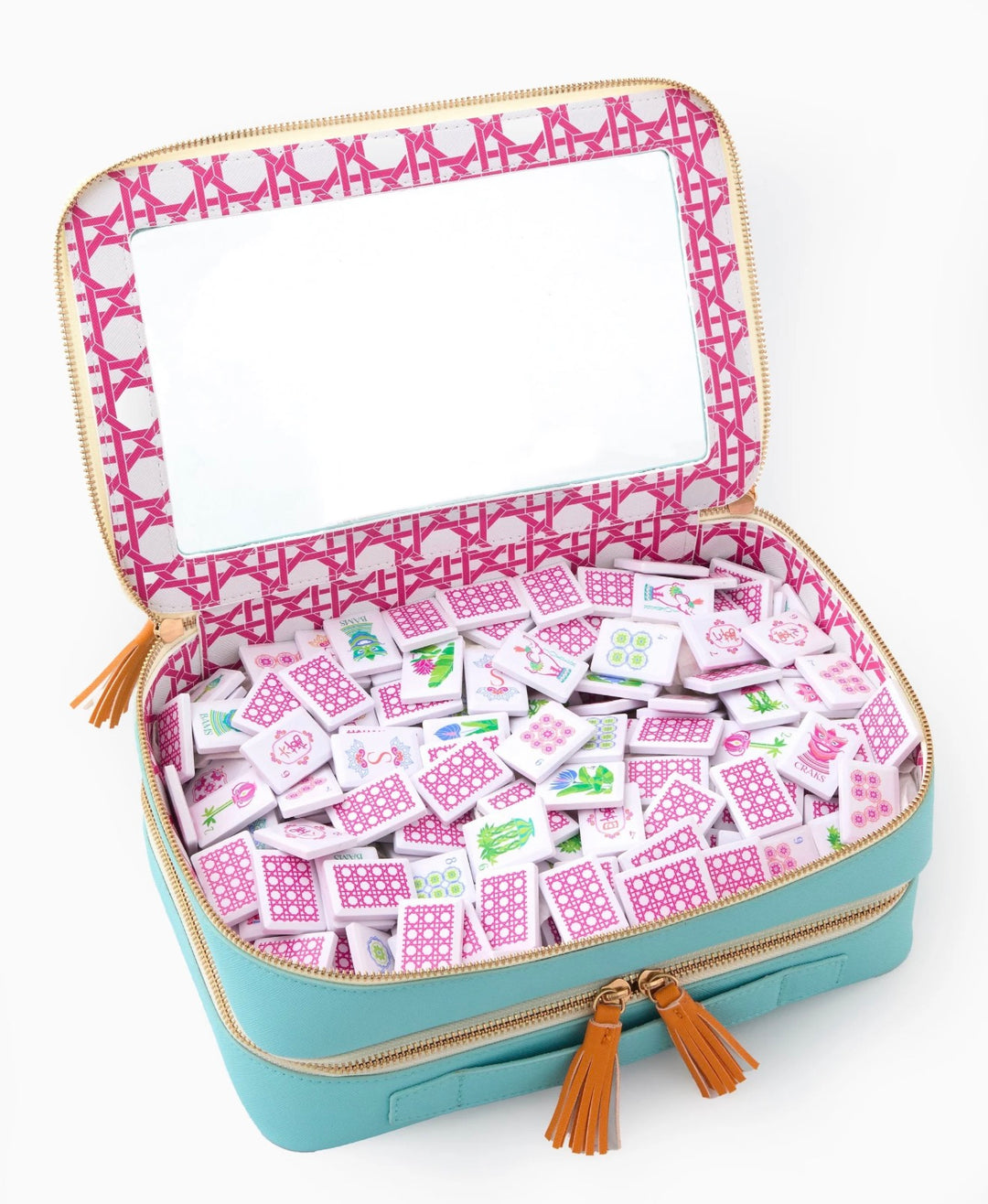 Poppy Debutante Mahjong Tile Set