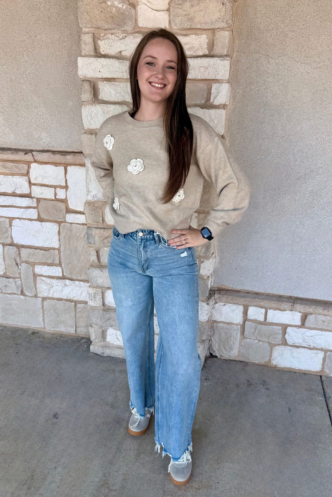 Flower Harvest 3D Sweater