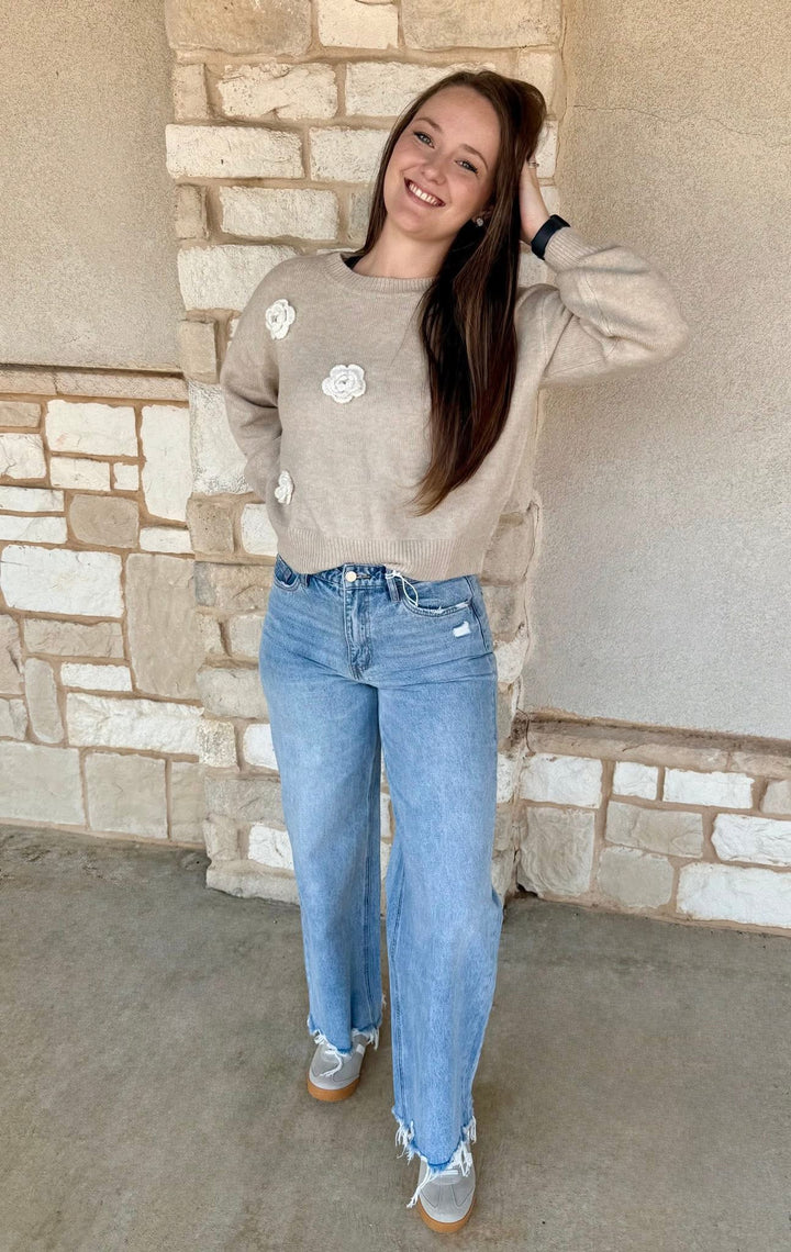 Flower Harvest 3D Sweater