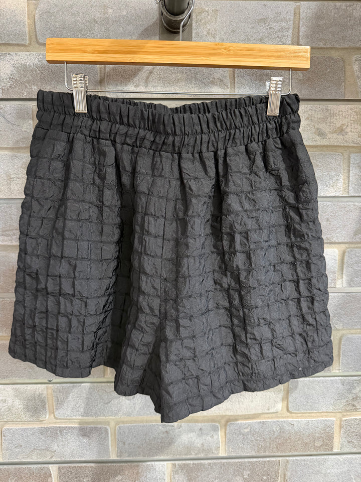 Take It Up A Notch Textured Shorts